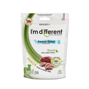 I'm Different liofilizowane przysmaki dla psa i kota, kaczka