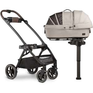 Tavo Zestaw Maeve™ Fawn + Roscoe™ transporter samochodowy i wózek dla psa i kota, rozmiar S