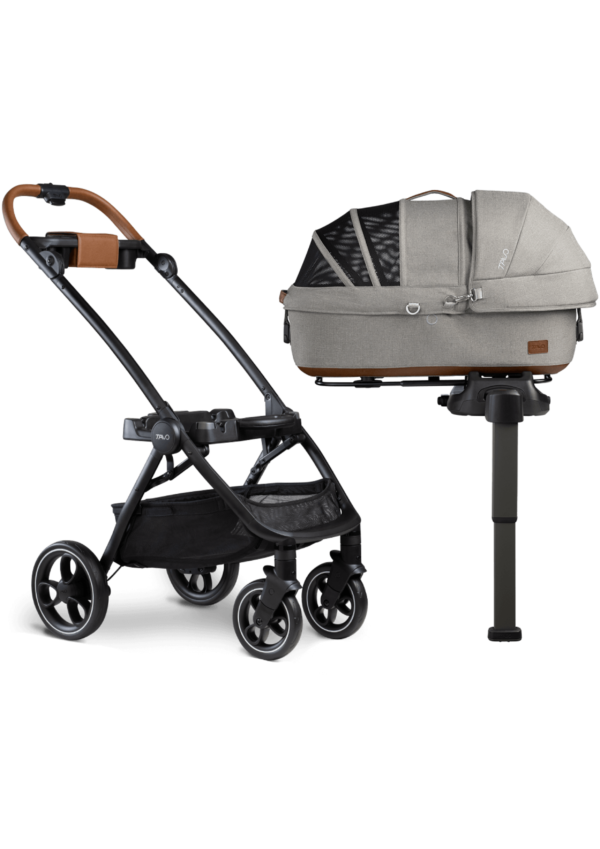 Tavo Zestaw Maeve™ Merle + Roscoe™ transporter samochodowy i wózek dla psa i kota, rozmiar S