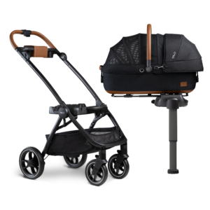 Tavo Zestaw Maeve™ Onyx + Roscoe™ transporter samochodowy i wózek dla psa i kota, rozmiar M